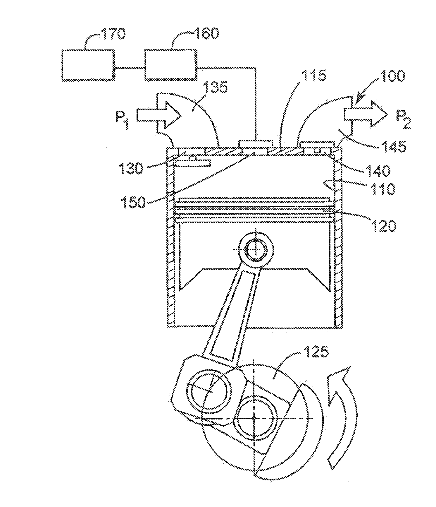 Reciprocating compressors having timing valves and related methods
