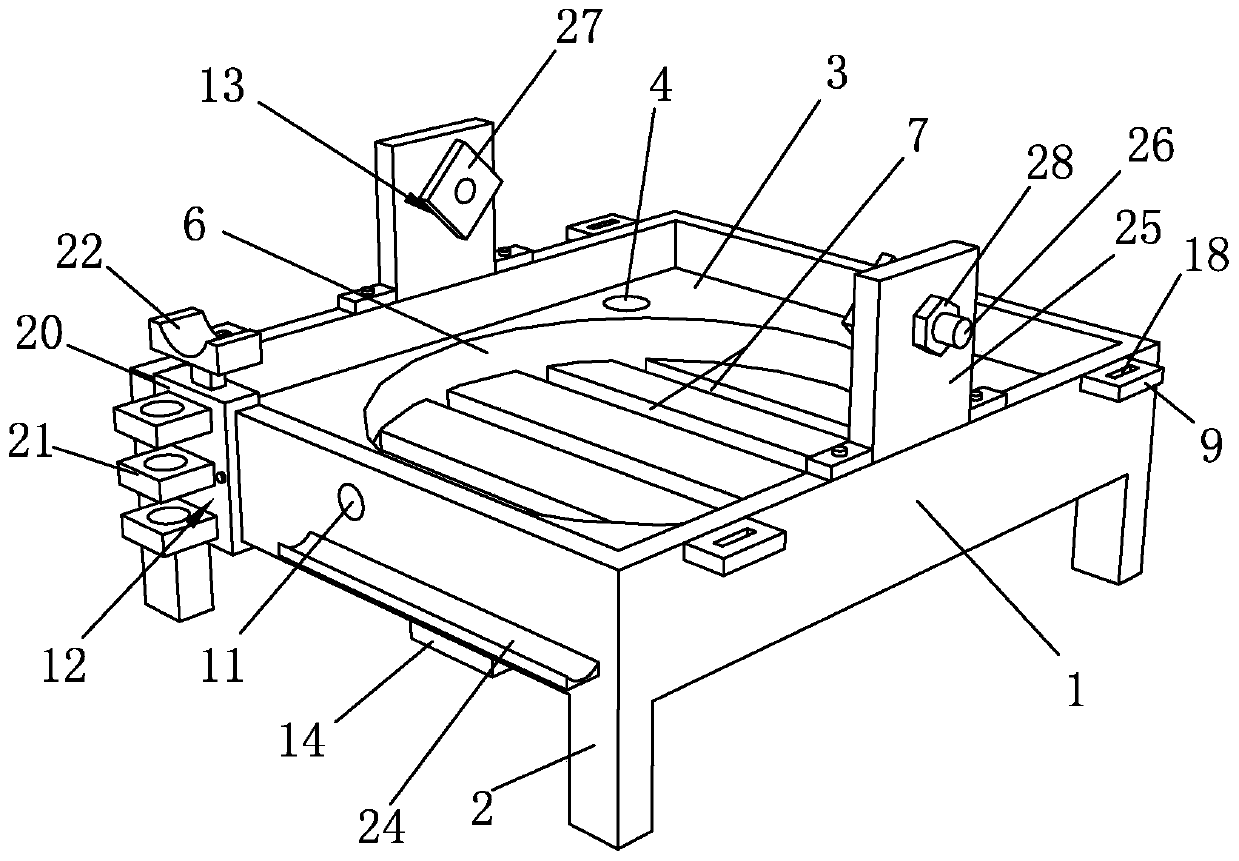 Devices for supporting bottom of rural drinking water tank, and mounting method of devices