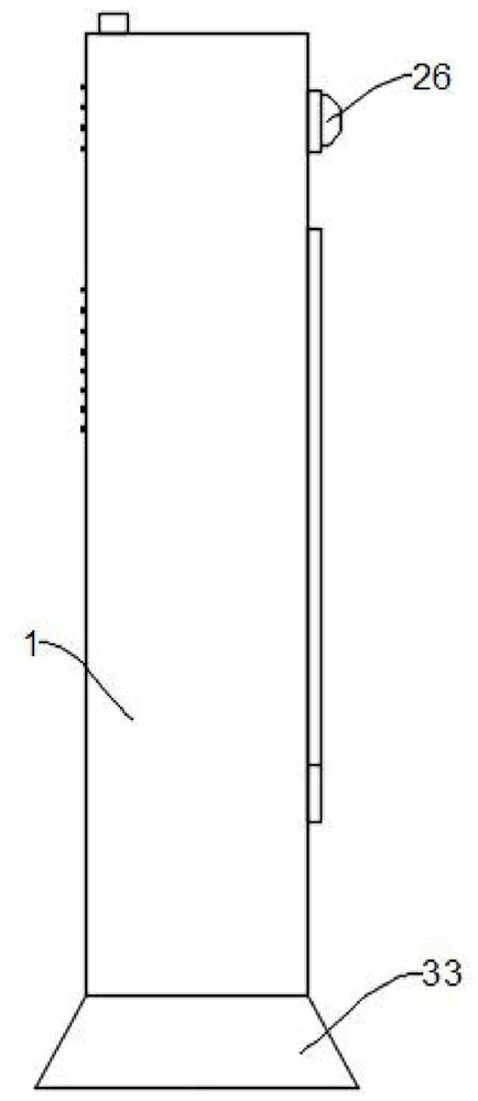 Intelligent bookcase capable of preventing serial reading and missing reading of RFID signals