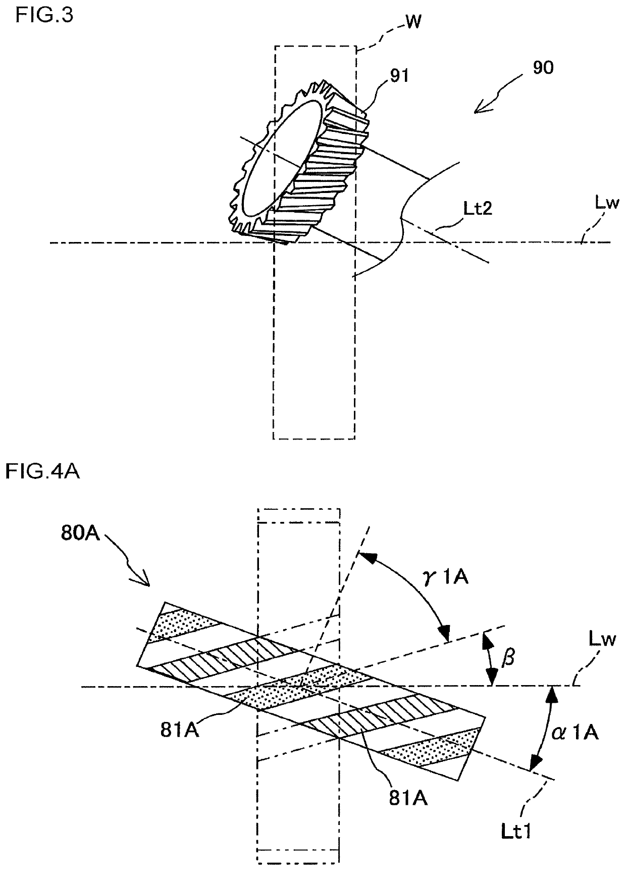 Gear machining method and gear machining device