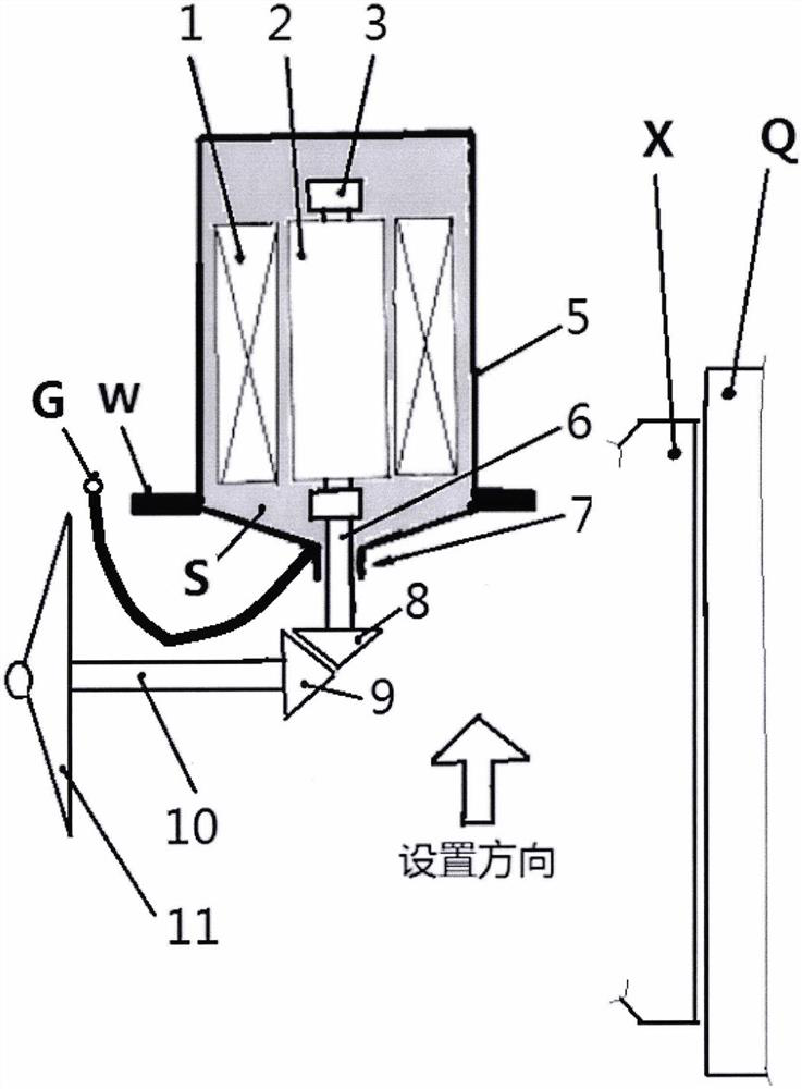 Method for using submarine propeller thruster capable of deeply diving over kilometers at tail end of submarine main body of seat cabin