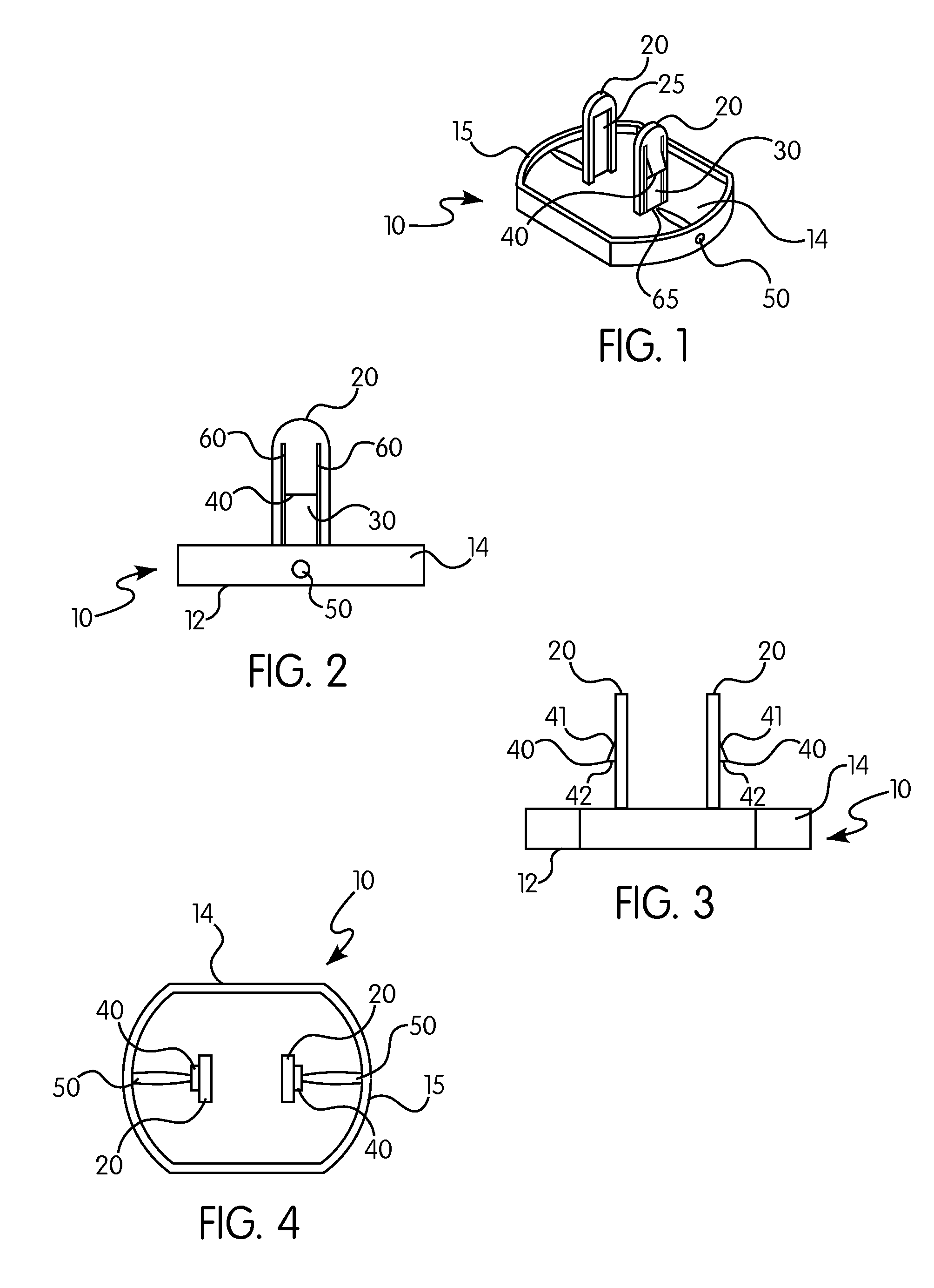 Self Retained Electrical Device Having Positive Locking Mechanism
