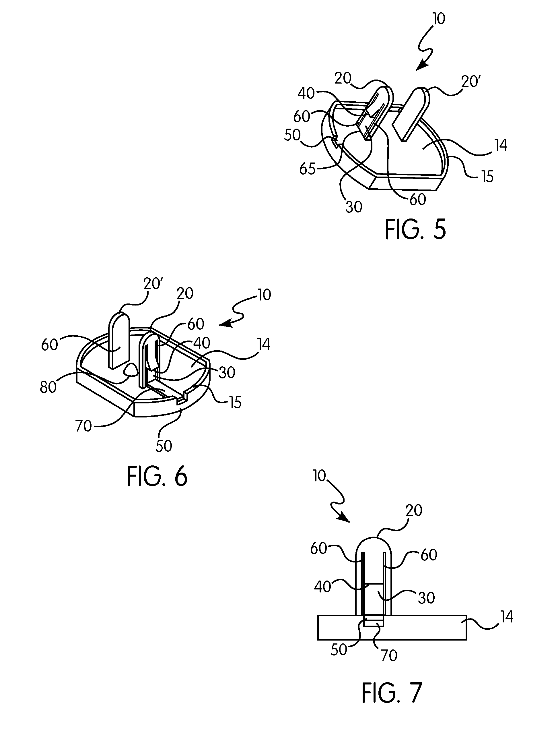 Self Retained Electrical Device Having Positive Locking Mechanism