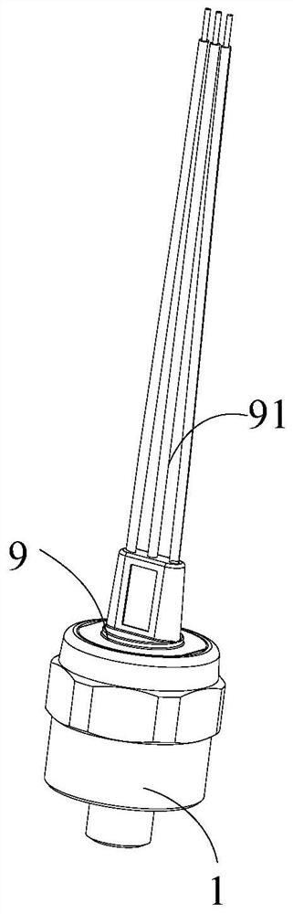 Sputtering film pressure sensor