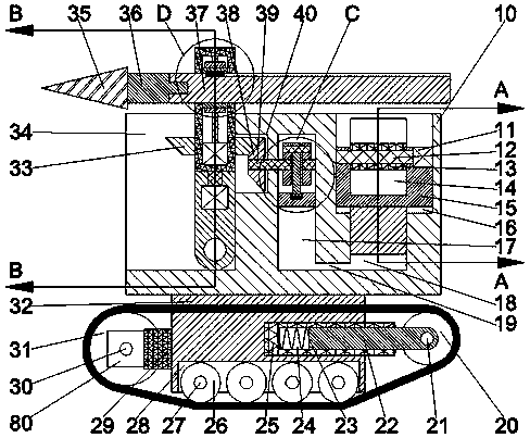 Hole spacing measuring instrument