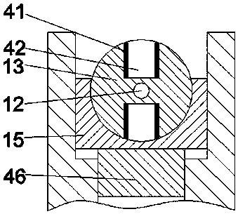 Hole spacing measuring instrument