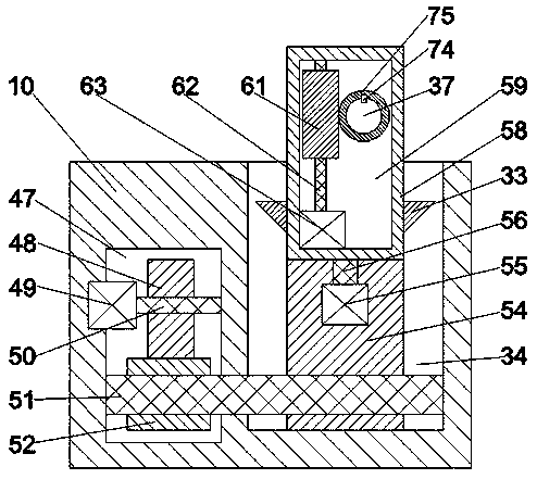 Hole spacing measuring instrument