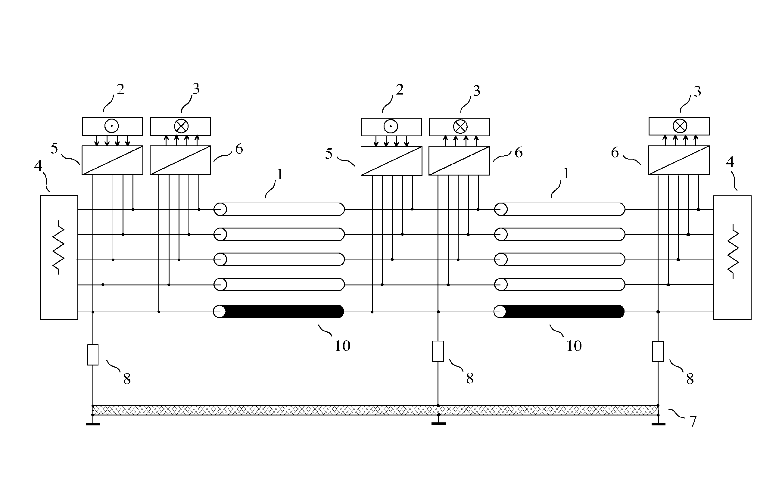Method and device for pseudo-differential transmission