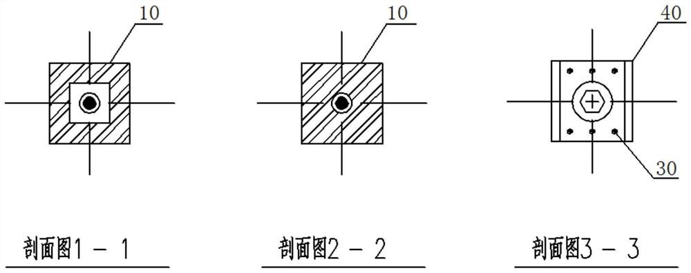 Segmental assembled prestressed steel-wood combined truss rod piece and mounting method thereof