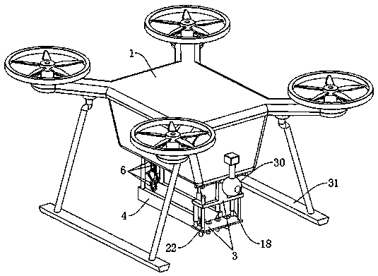 Visual capture based unmanned aerial vehicle transplanting system
