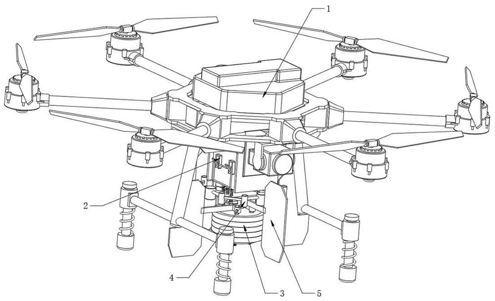 Unmanned aerial vehicle with detachable flight test structure