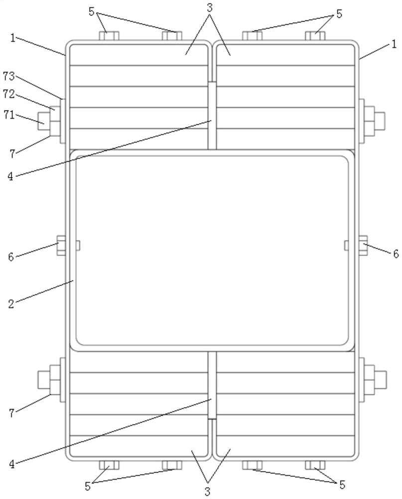 Light steel-wood composite beam