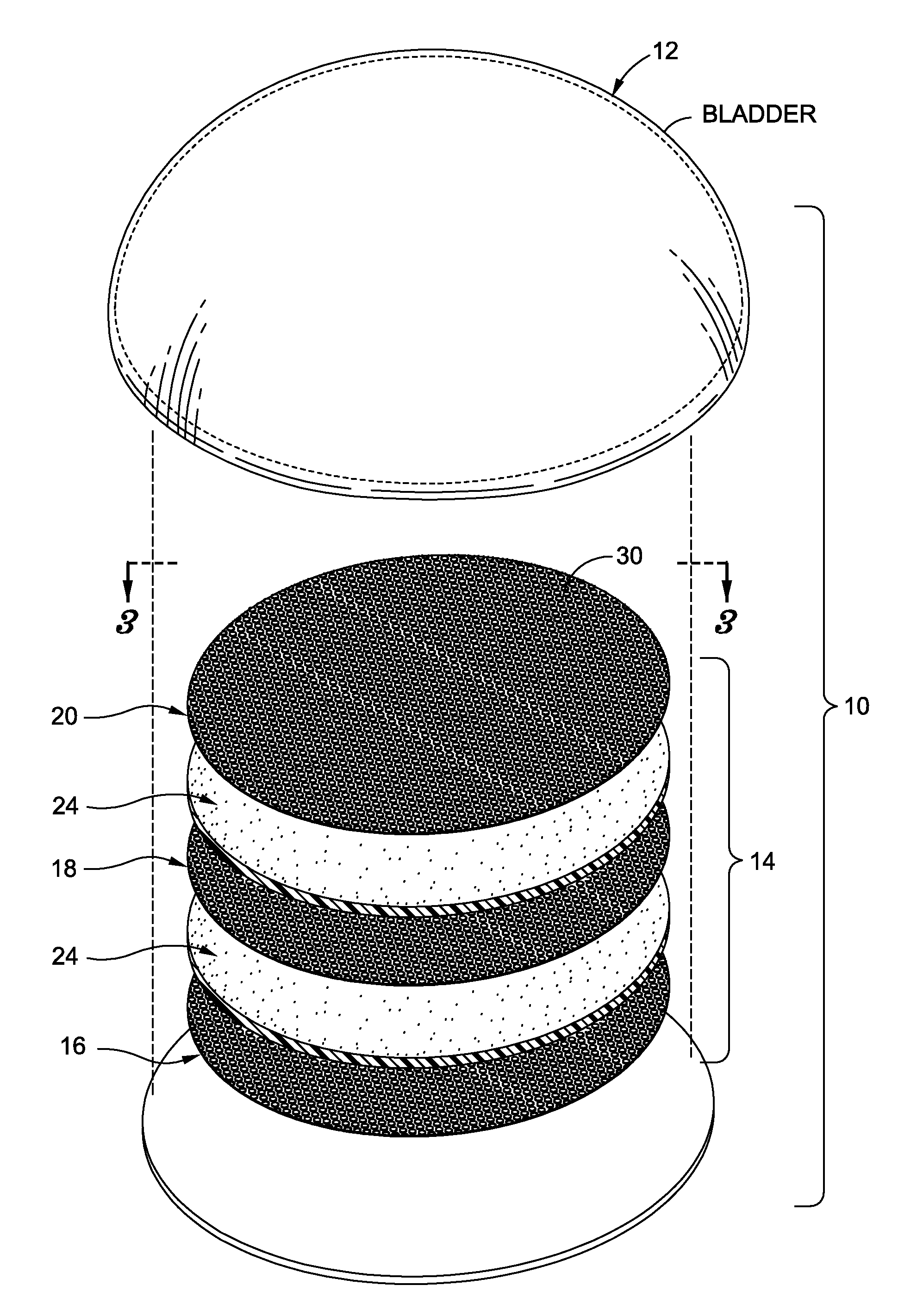 Puncture resistant composite materials