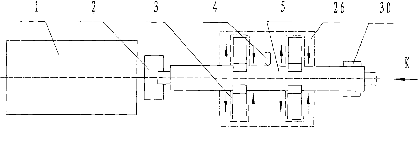 Workpiece positioning and clamping device for thread cutting machine