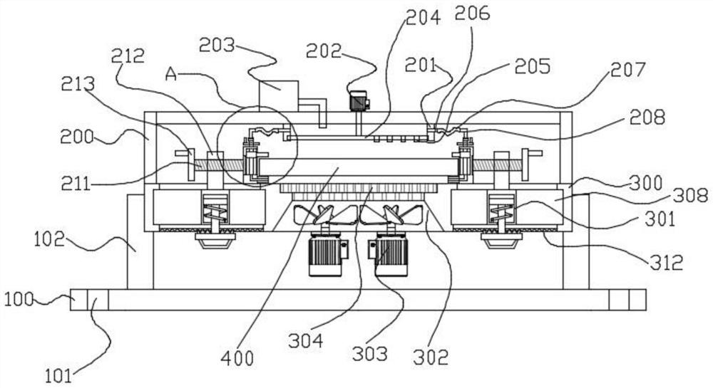 Computer mainboard with heat dissipation structure