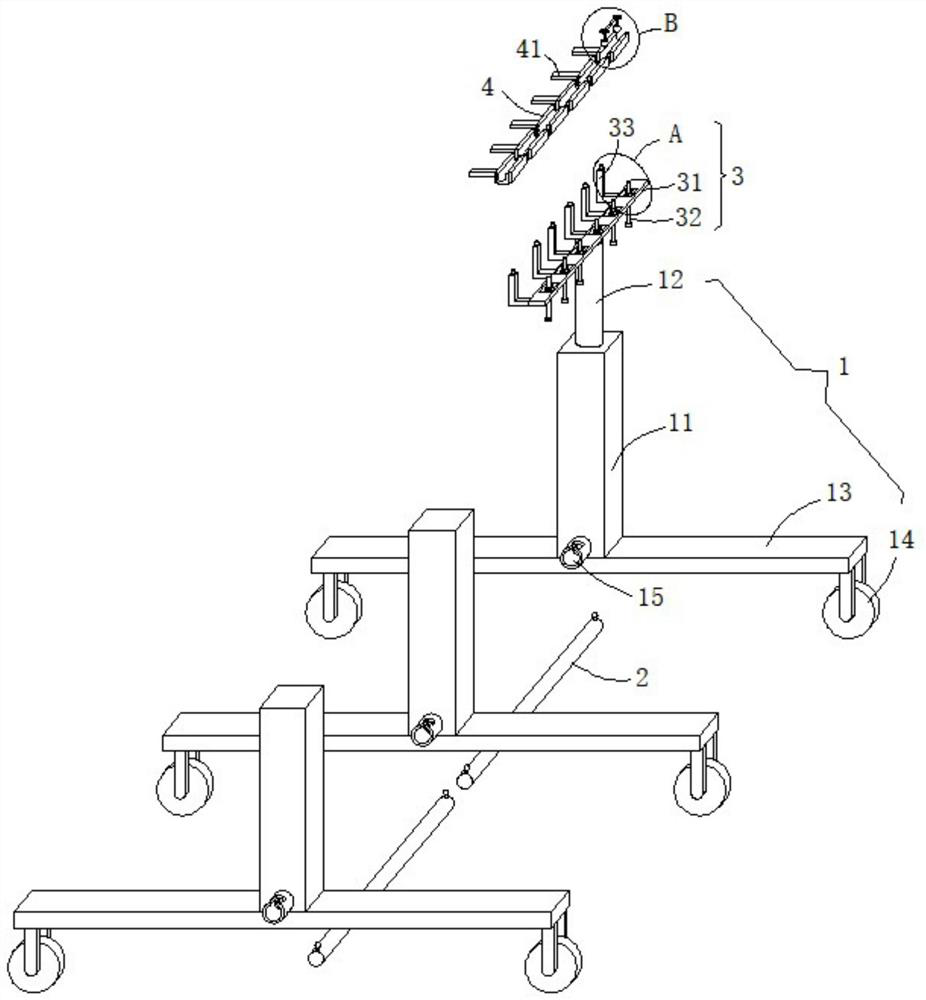 Robot track presetting mechanism and method based on Internet of things