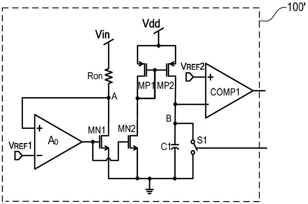 Self-adaptive constant-on-time control circuit