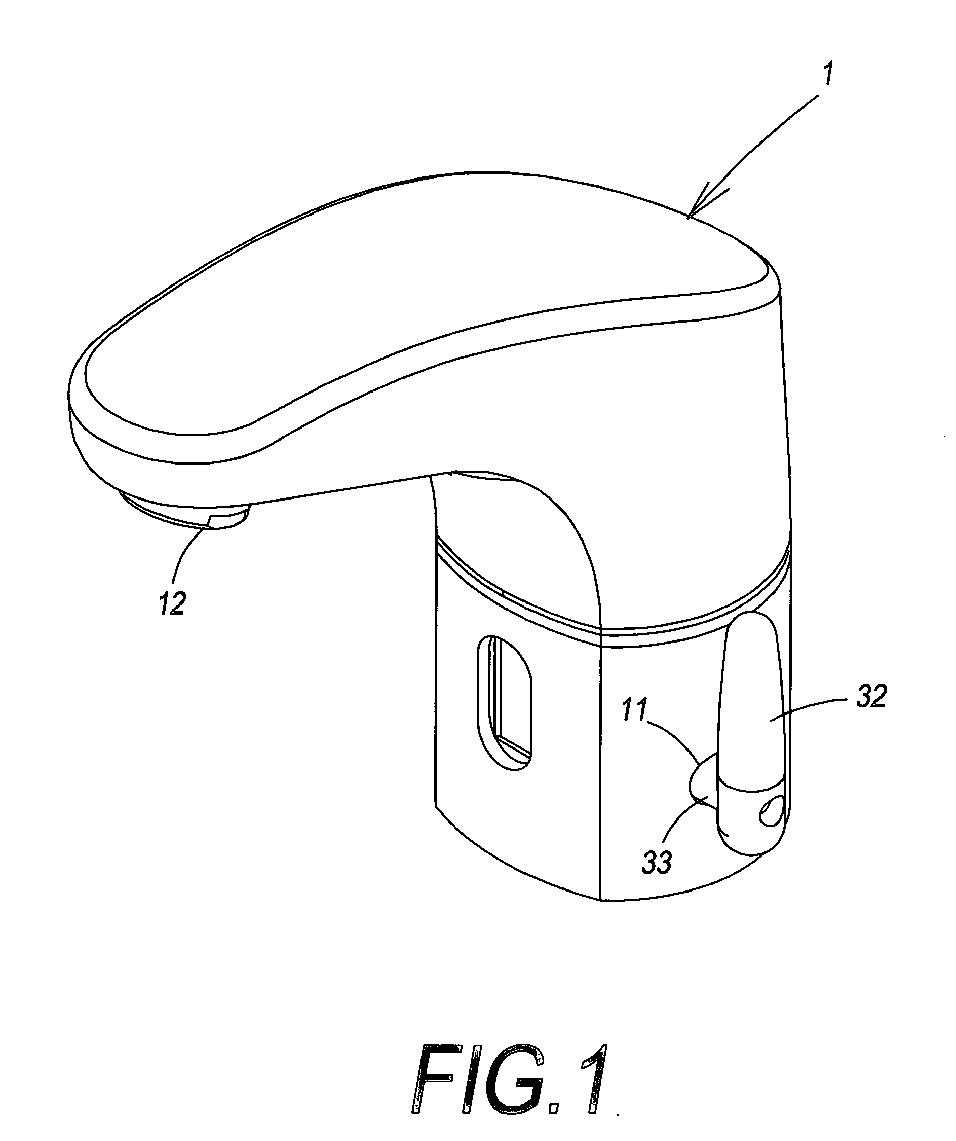 Detent apparatus for water temperature regulation of induction faucets