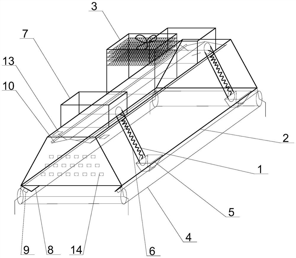 Remediation device for organic contaminated soil