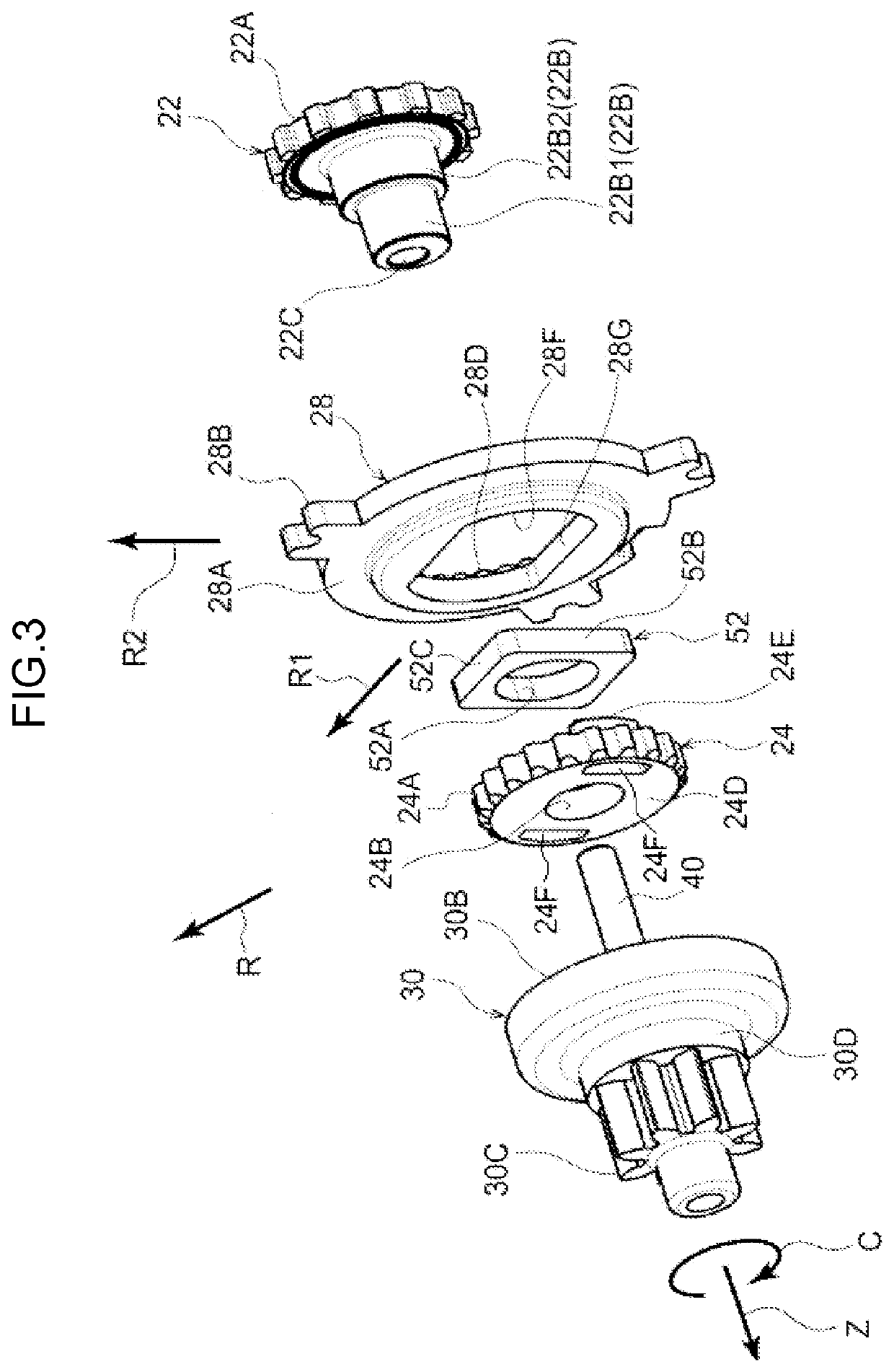 Speed reducer and speed reducer-equipped motor
