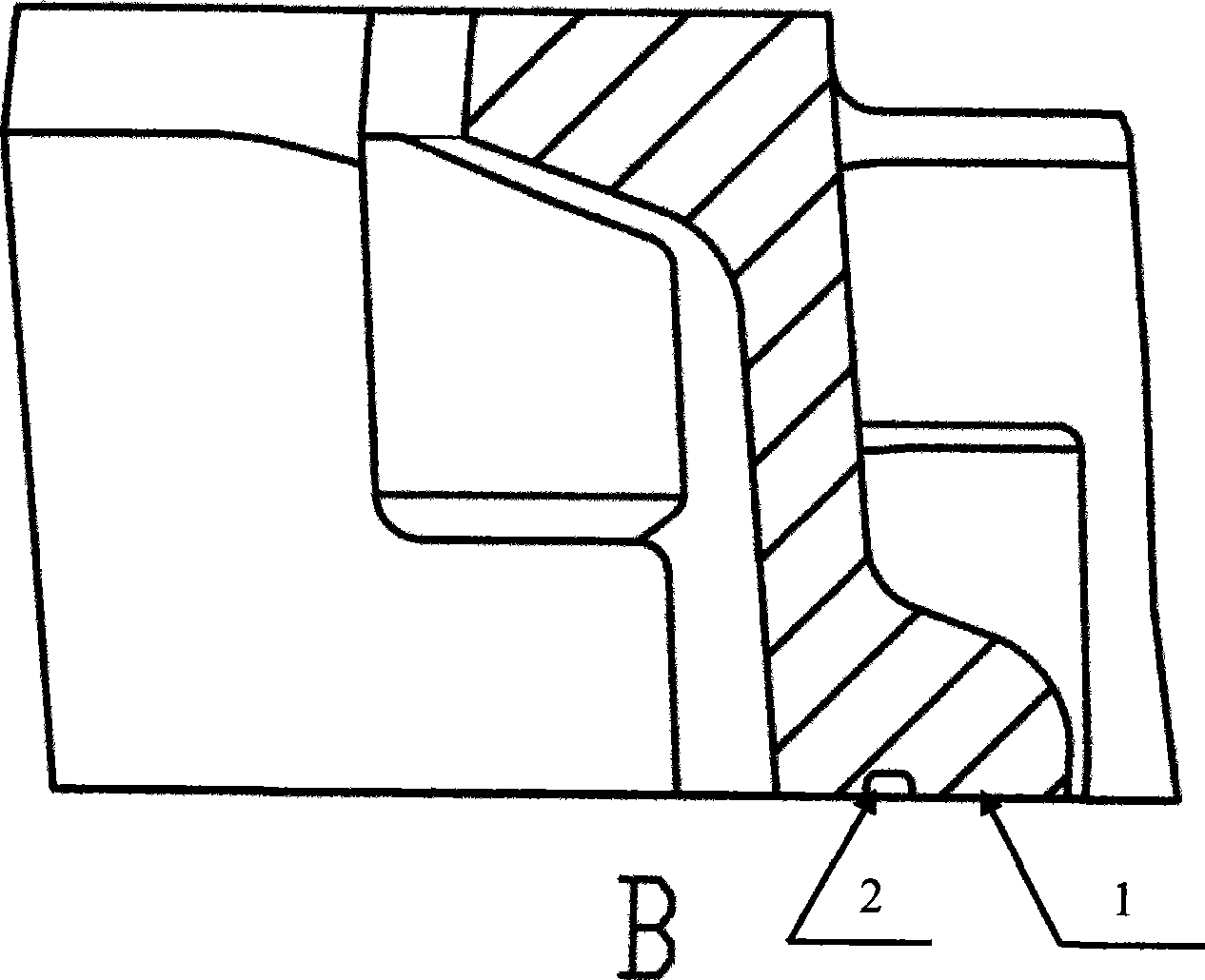 Seal structure and seal method of engine camshaft cover