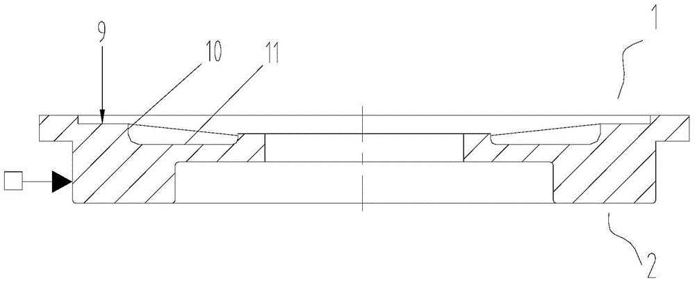 Manufacturing method of centrifugal vapor compressor diffuser