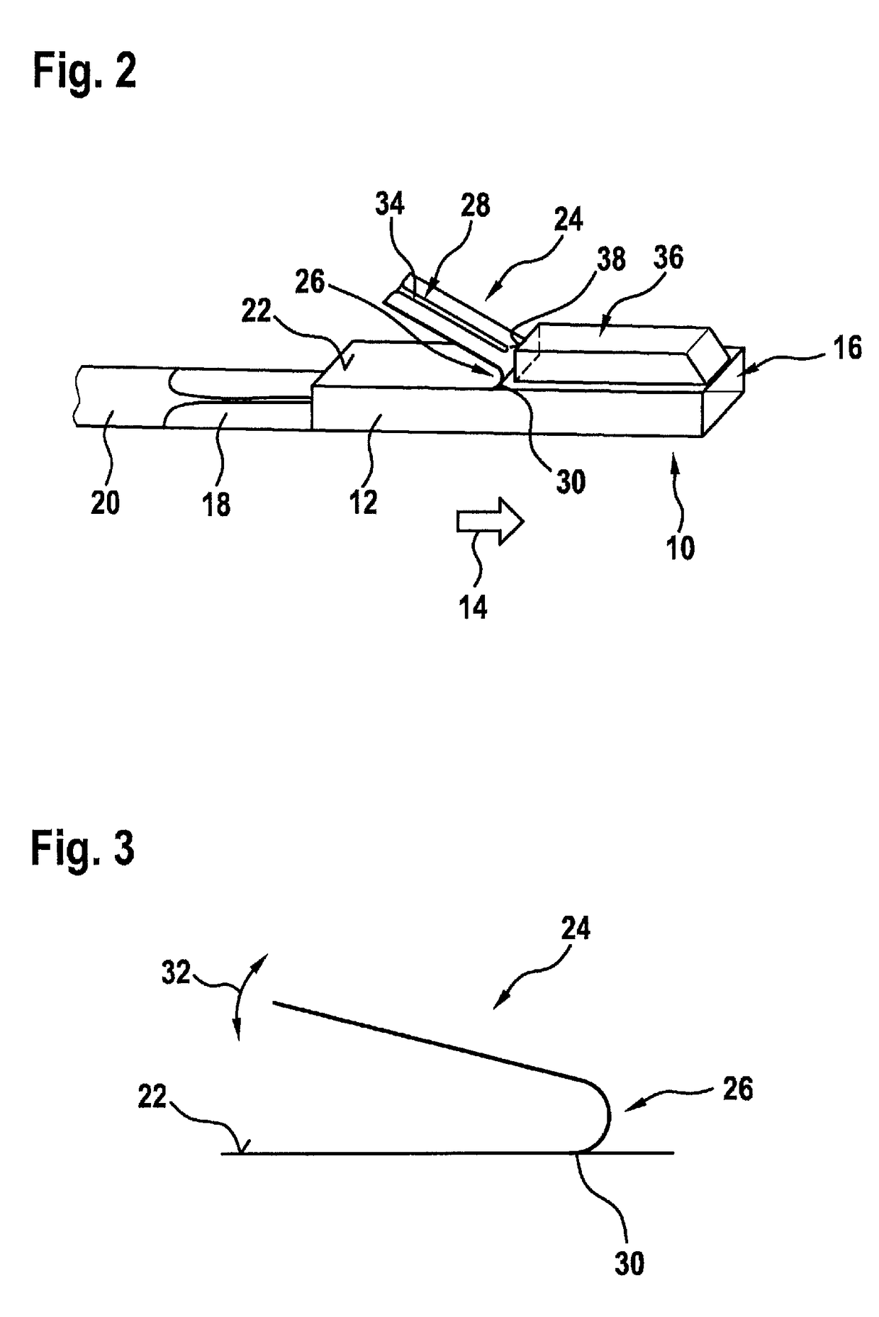 Connector assembly contact having an outwardly projecting primary lance