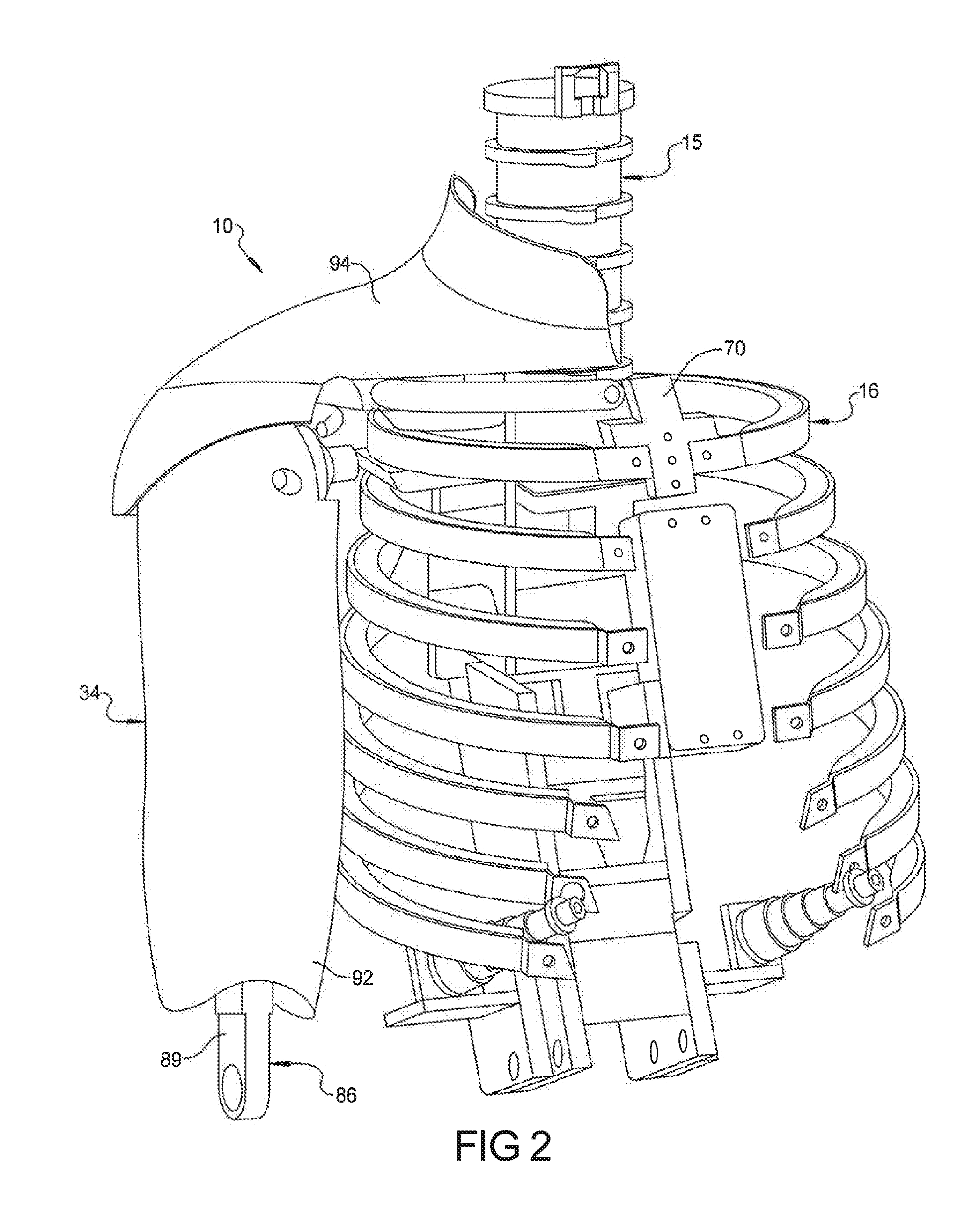 Shoulder and upper arm assembly for crash test dummy