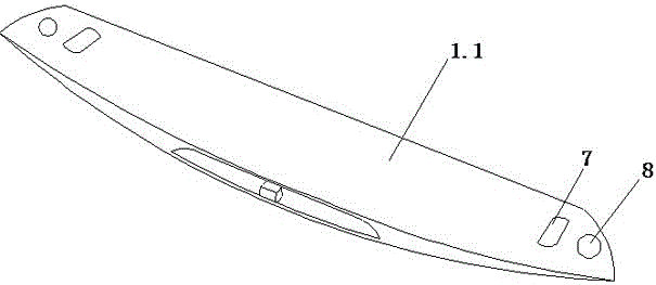 Vehicular interceptor and high-pressure blow-molding rapid forming process thereof