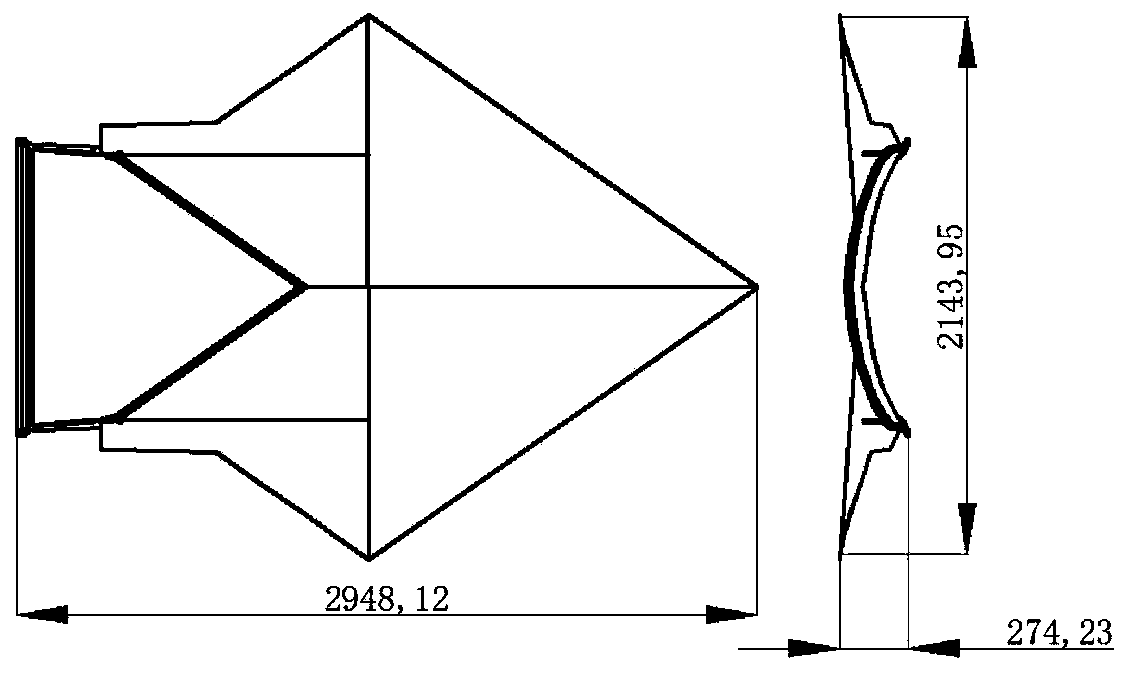 Complex-curved-surface component hot-forming die design method considering nonuniform temperature field