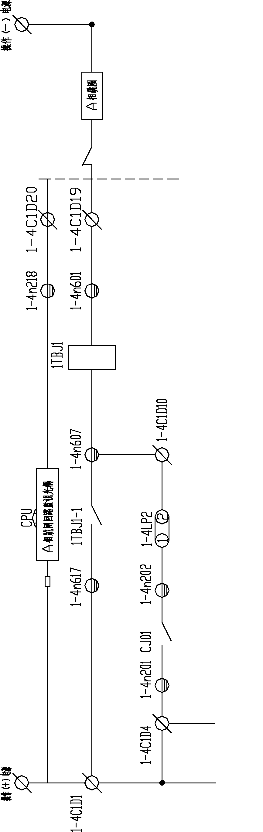 Circuit for determining lockout states of lockout relays