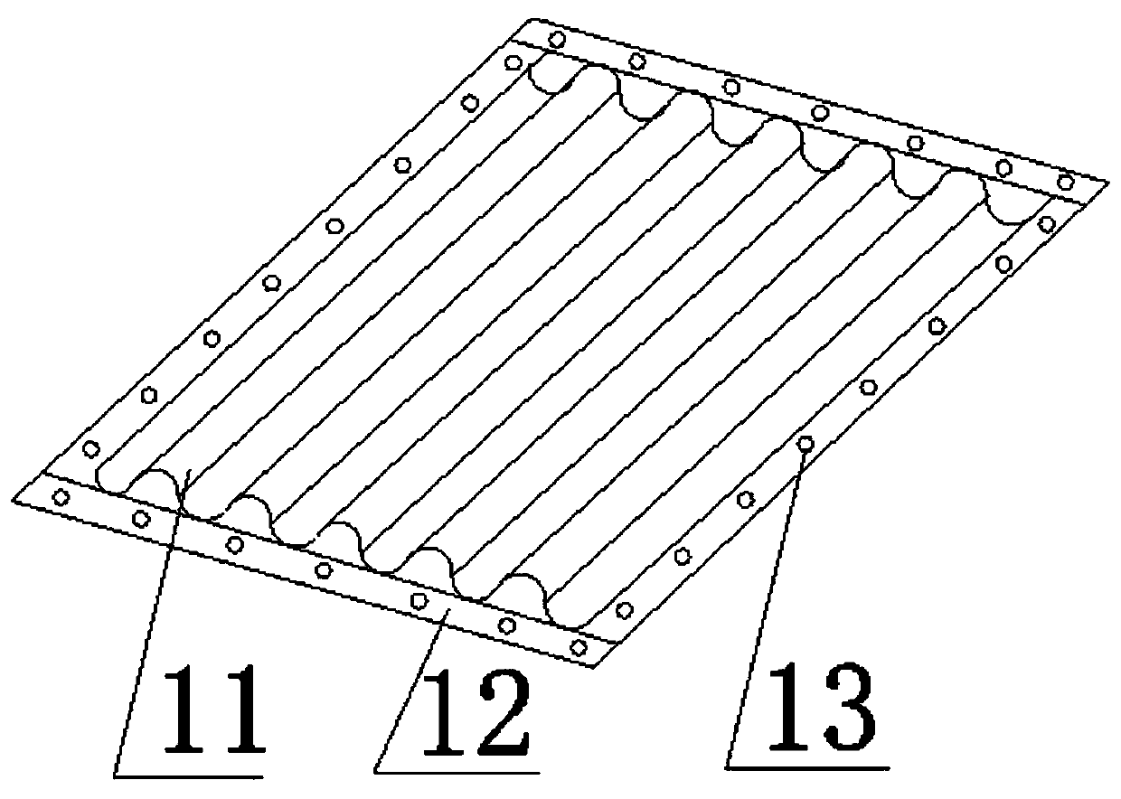 Square building block and construction method thereof