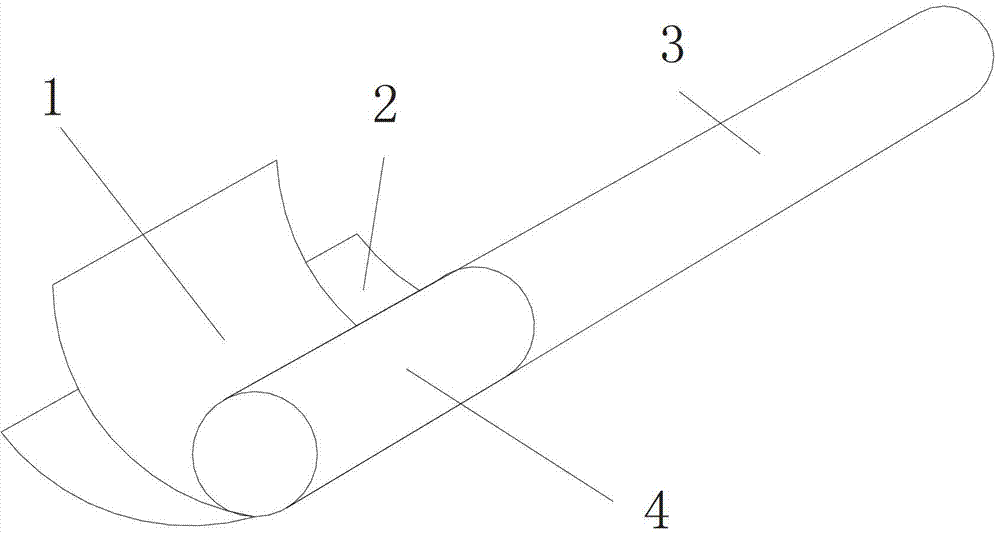 Preparation method for shaping paper used for cigarette filter tip rod