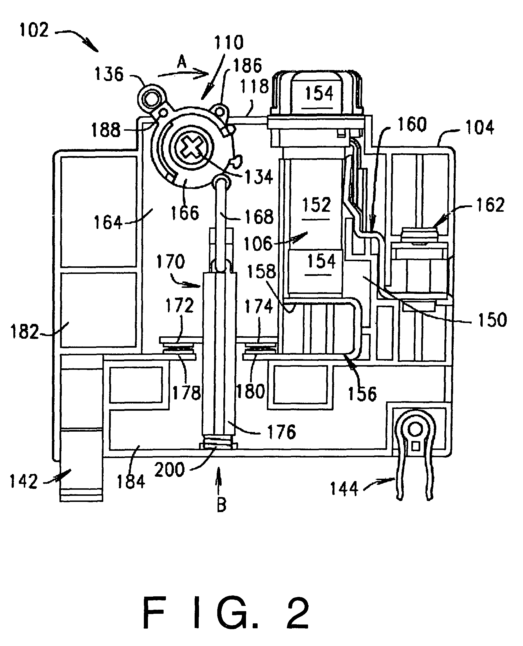 Panelboard for fusible switching disconnect devices