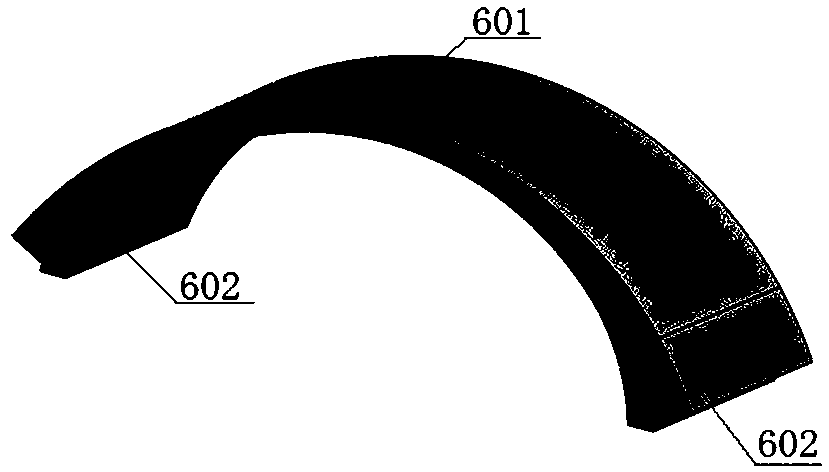 Deep-buried station structure excavated step by step through tunnel-first station-later and arch-first wall-later method and underground excavation construction method of deep-buried station structure