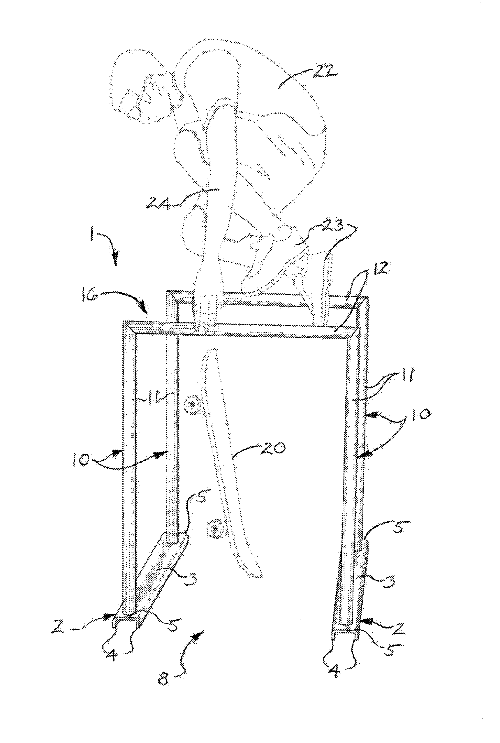 Skateboard training apparatus and method