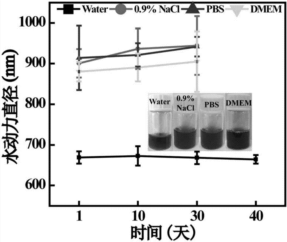 Preparation method of polyaniline-loaded gamma-PGA (Polyglutamic Acid) nano-hydrogel