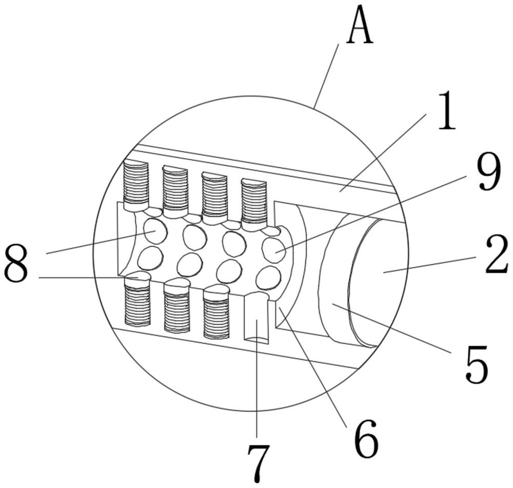 A split hydraulic damper that is easy to replace and maintain