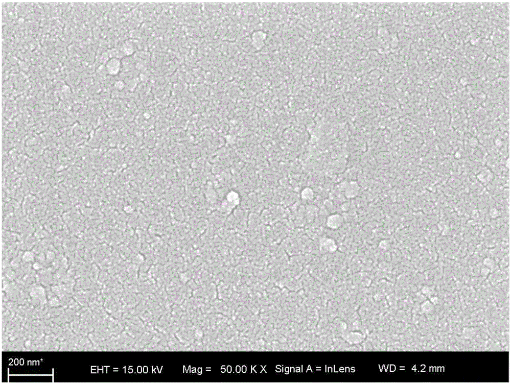 Method for preparing nano-composite conductive thin film for photovoltaic cell