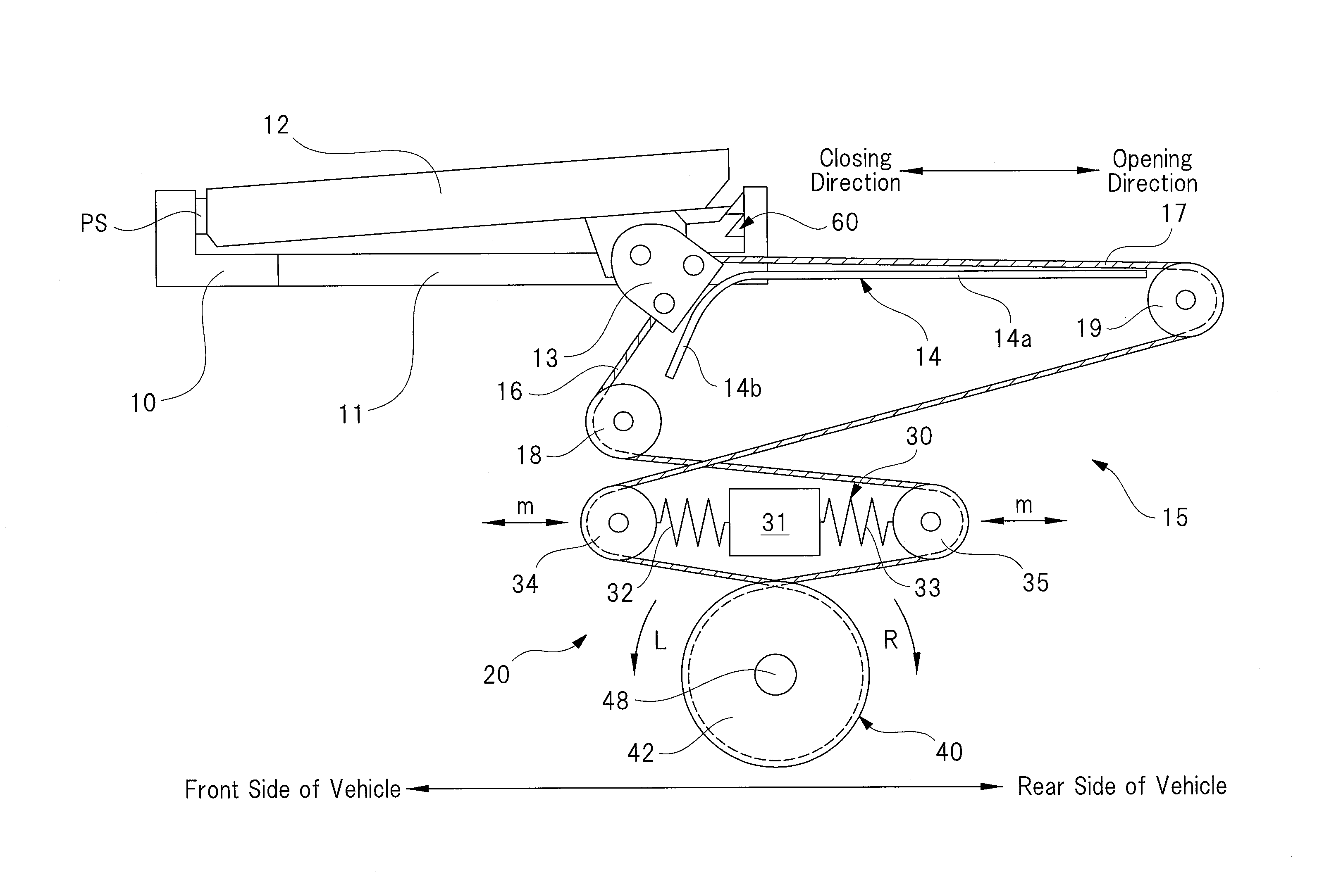 Control apparatus for opening and closing unit for vehicle