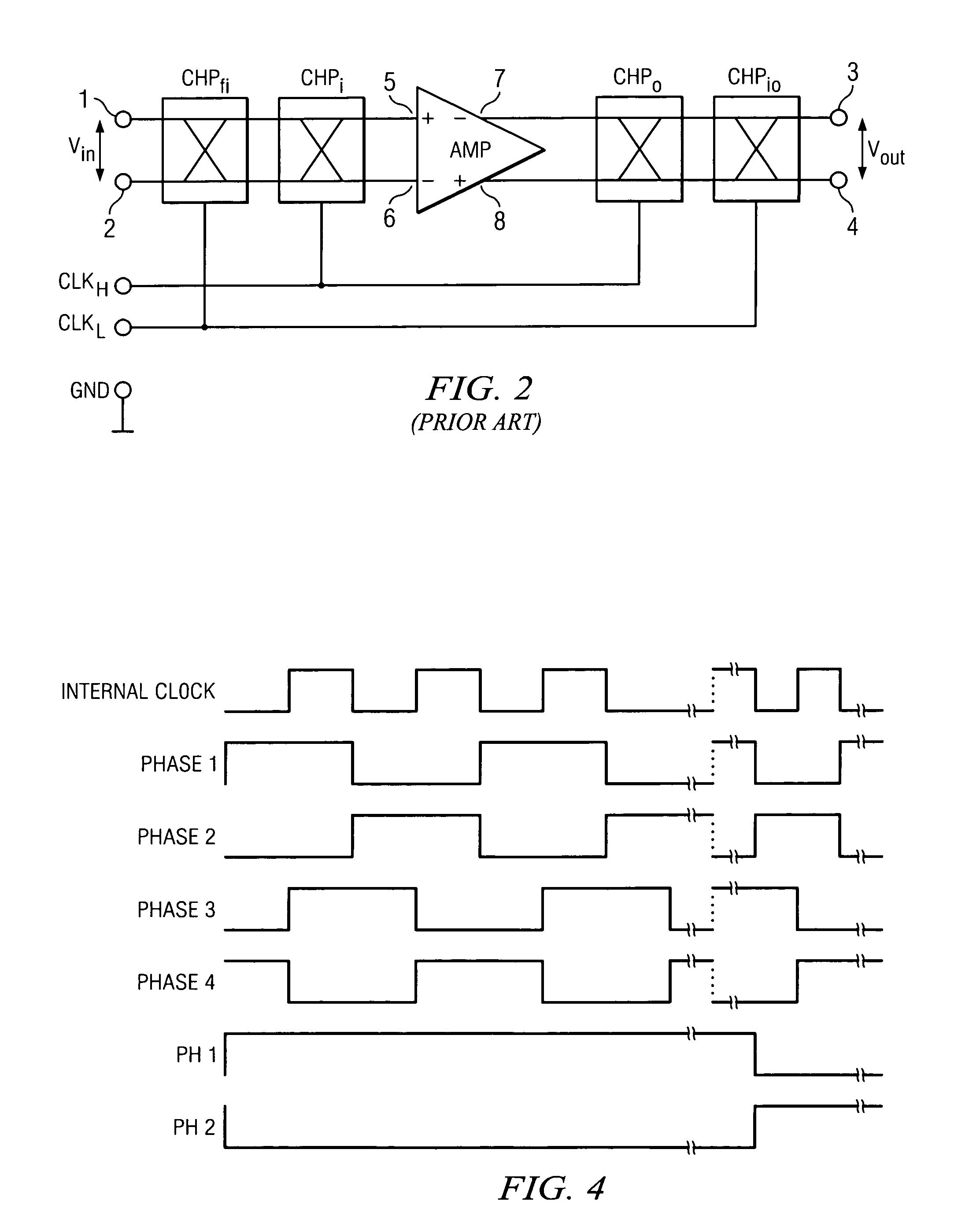 Low input bias current chopping switch circuit and method