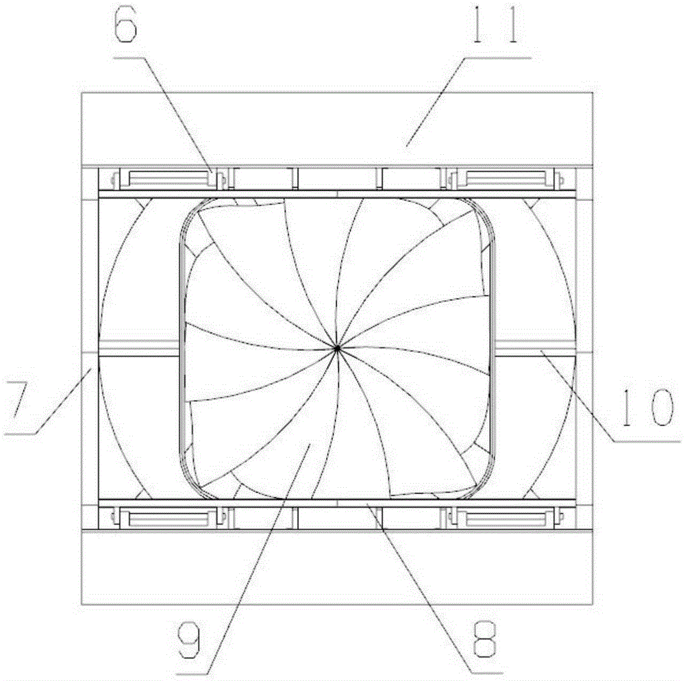 A binary vector nozzle