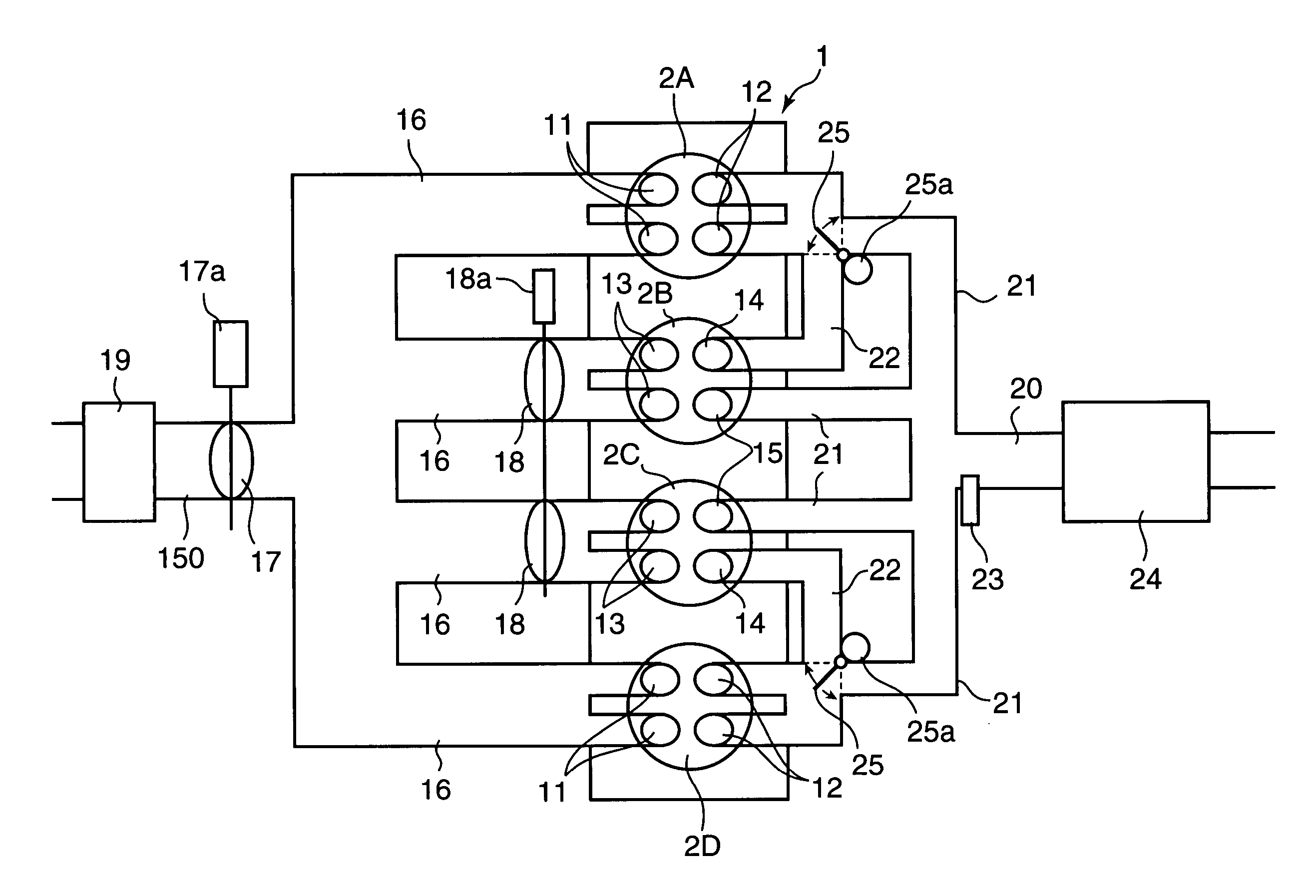 Control unit for spark ignition-type engine