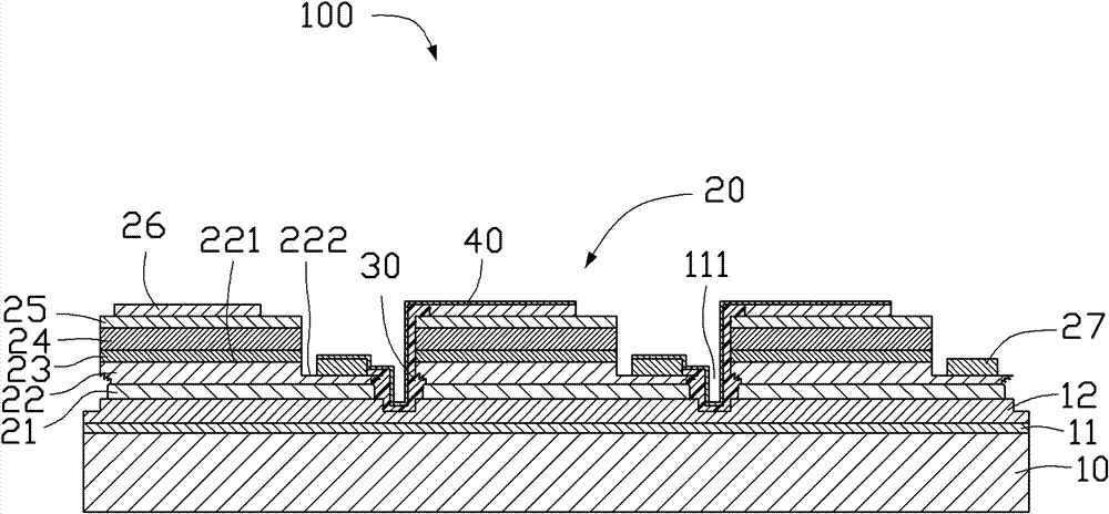 Light emitting diode array and manufacturing method thereof