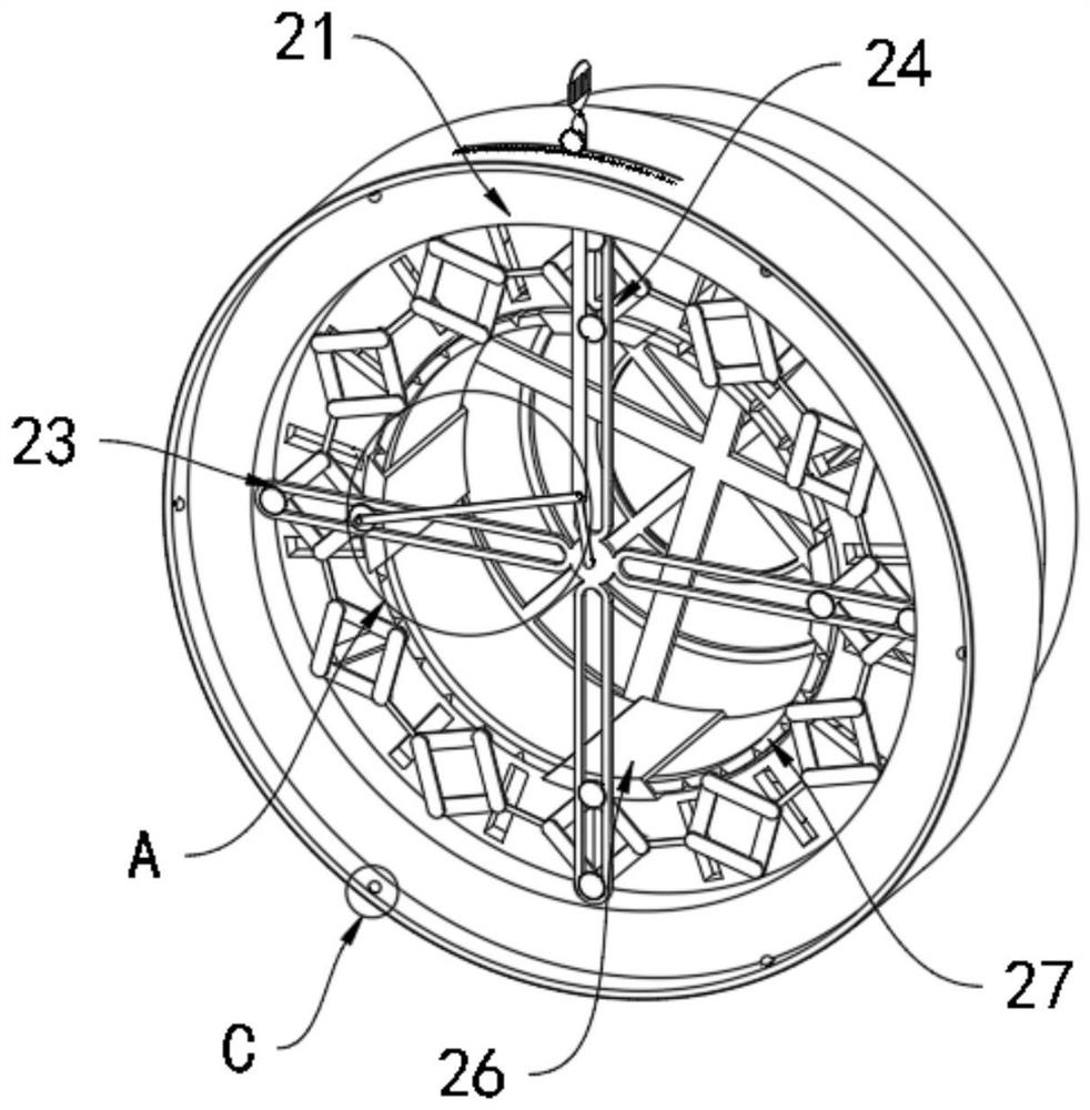 Novel hair drier based on hollow cup high-speed motor and use method of novel hair drier