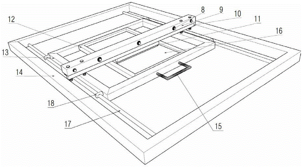 Three-dimensional manual curve surface screen printing machine