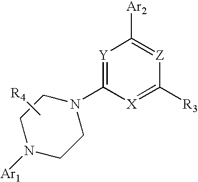 Heteroaryl Substituted Piperazinyl-Pyridine Analogues