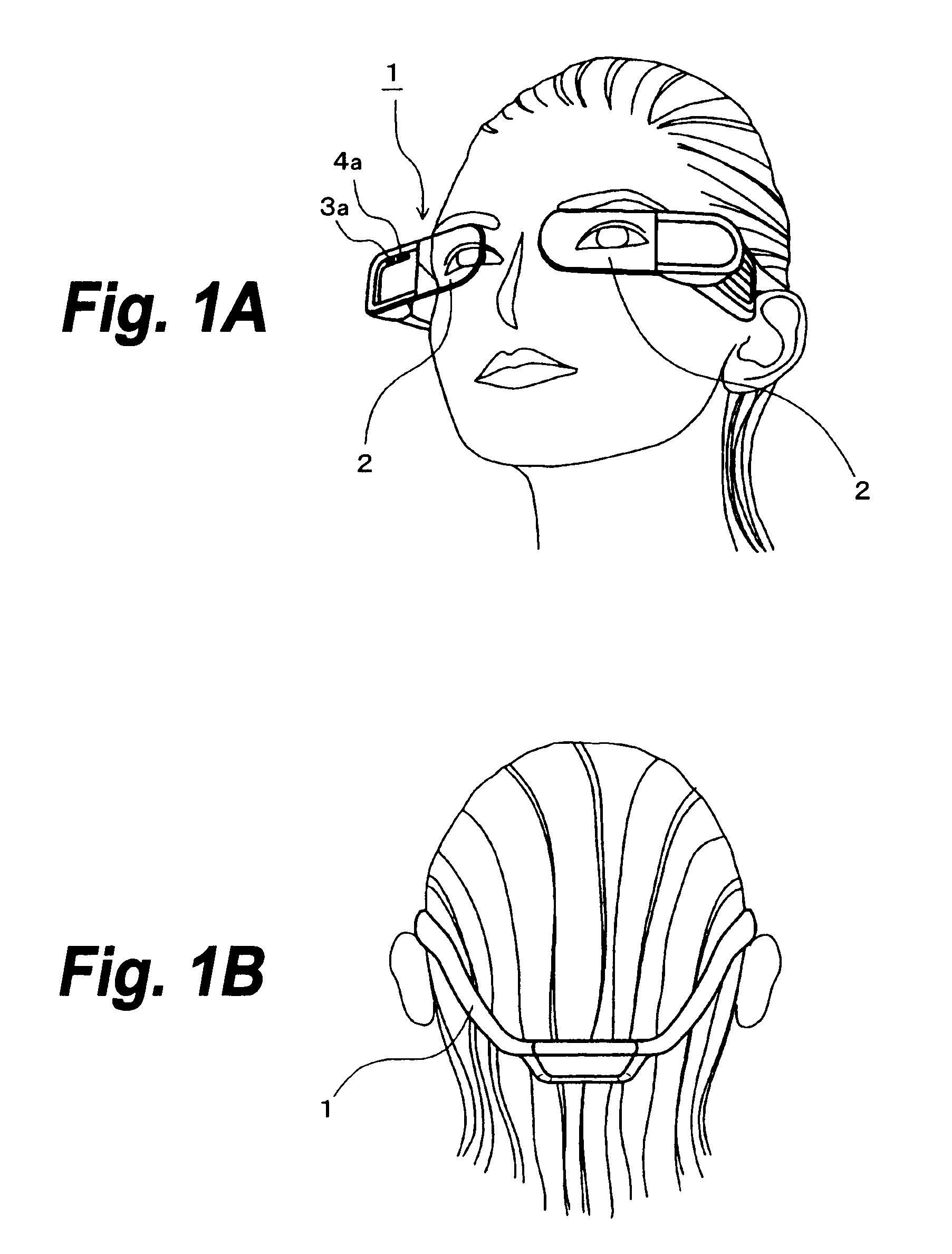 Display method and display apparatus in which a part of a screen area is in a through-state