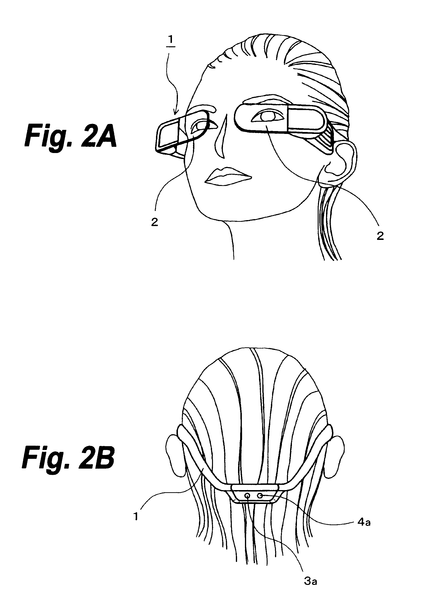 Display method and display apparatus in which a part of a screen area is in a through-state