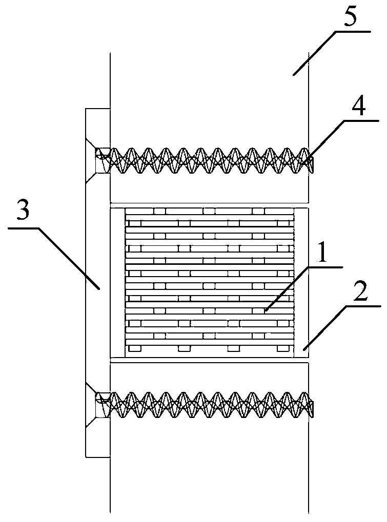 3D-printing segmental bone defect repairing device and preparation method thereof